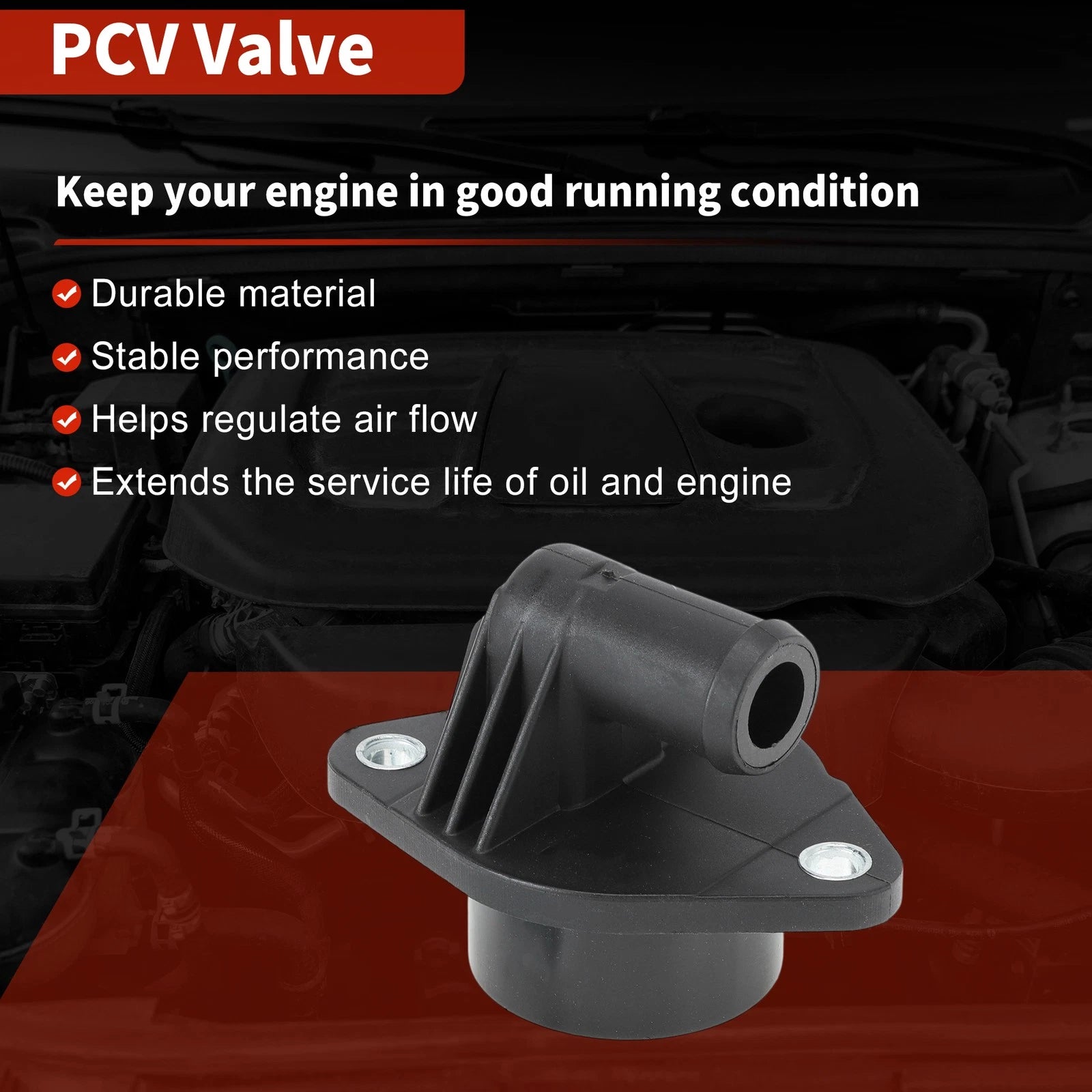 PCV Valve for Dodge Challenger, Ram, Jeep, Chrysler (No. 68083202AC)