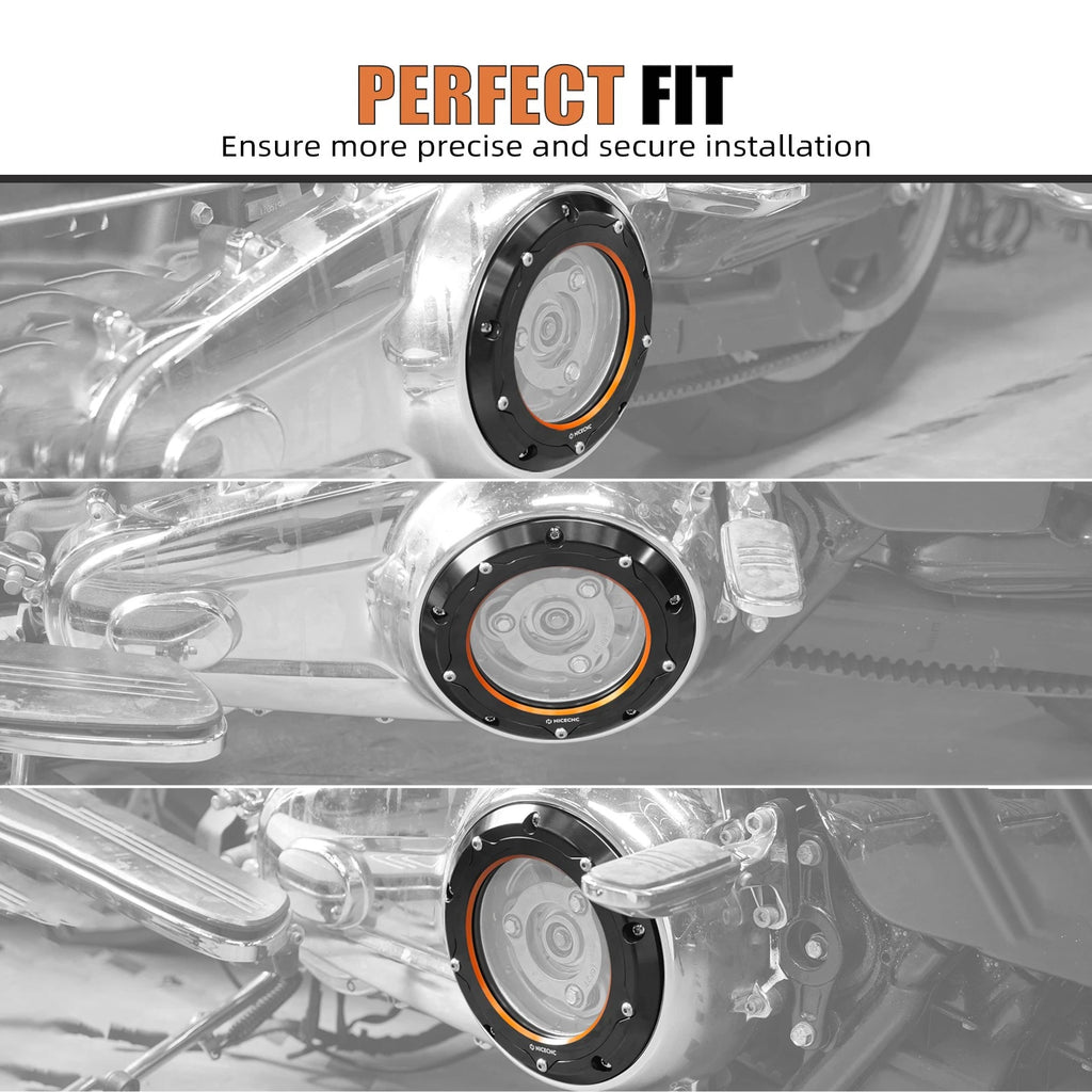 Clutch Cover Fuel Door Footboard Kit for Harley Street Glide Special (2014–2023)