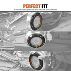 Clutch Cover Fuel Door Footboard Kit for Harley Street Glide Special (2014–2023)