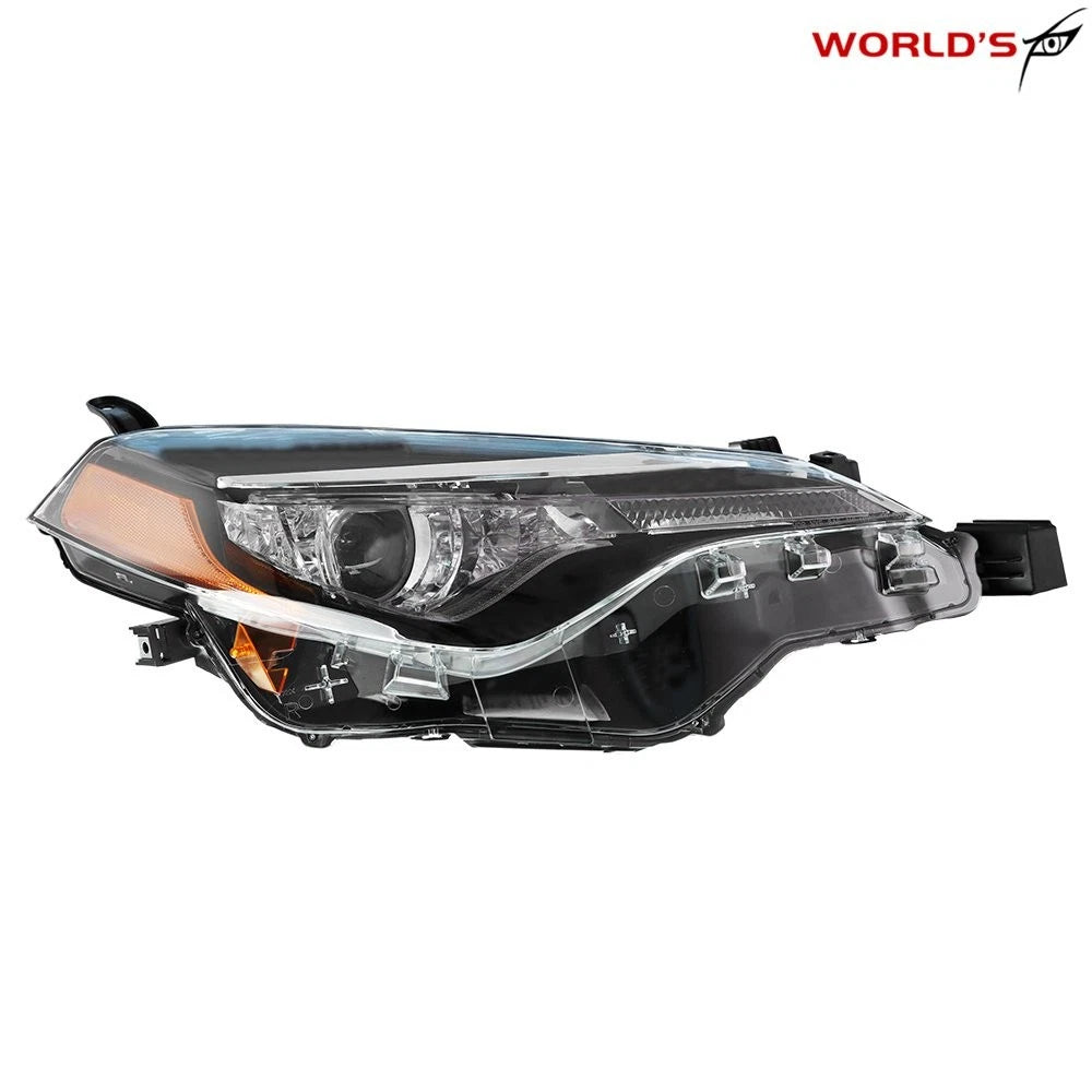 Headlight Assembly for Toyota Corolla (2017–2019) Black Housing Right Side