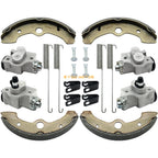 Set of 4 Front Brake Wheel Cylinders w/Shoes for Yamaha Kodiak 400 (1993–1998)
