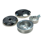 Steering Wheel Hub Adapter 5 Bolt Polished for 1983 Ford Mustang (1983–1983)