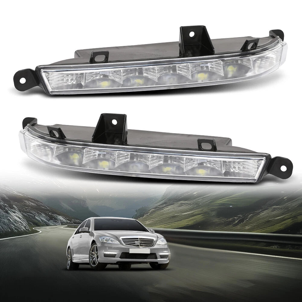 LED Fog Lights for Mercedes Benz W221 S63 AMG (2007–2013)