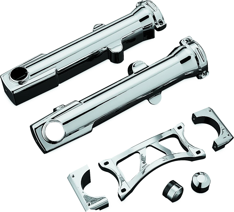 Kuryakyn Fork Skins for Harley Davidson XL Models (2004–2008) - Chrome