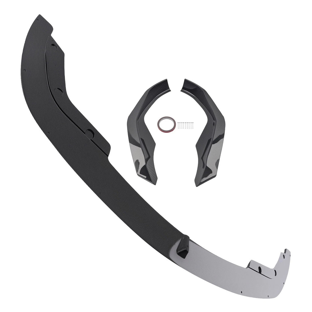 Front Lower Bumper Lip for BMW 3 Series G20 M Sport (2019–2022) Carbon Style