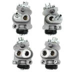 Set of 4 Brake Wheel Cylinders Front for Honda FourTrax 300 (1988–2000)