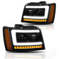 LED Sequential Signal Projector Headlight for Tahoe/Suburban (2007–2014)