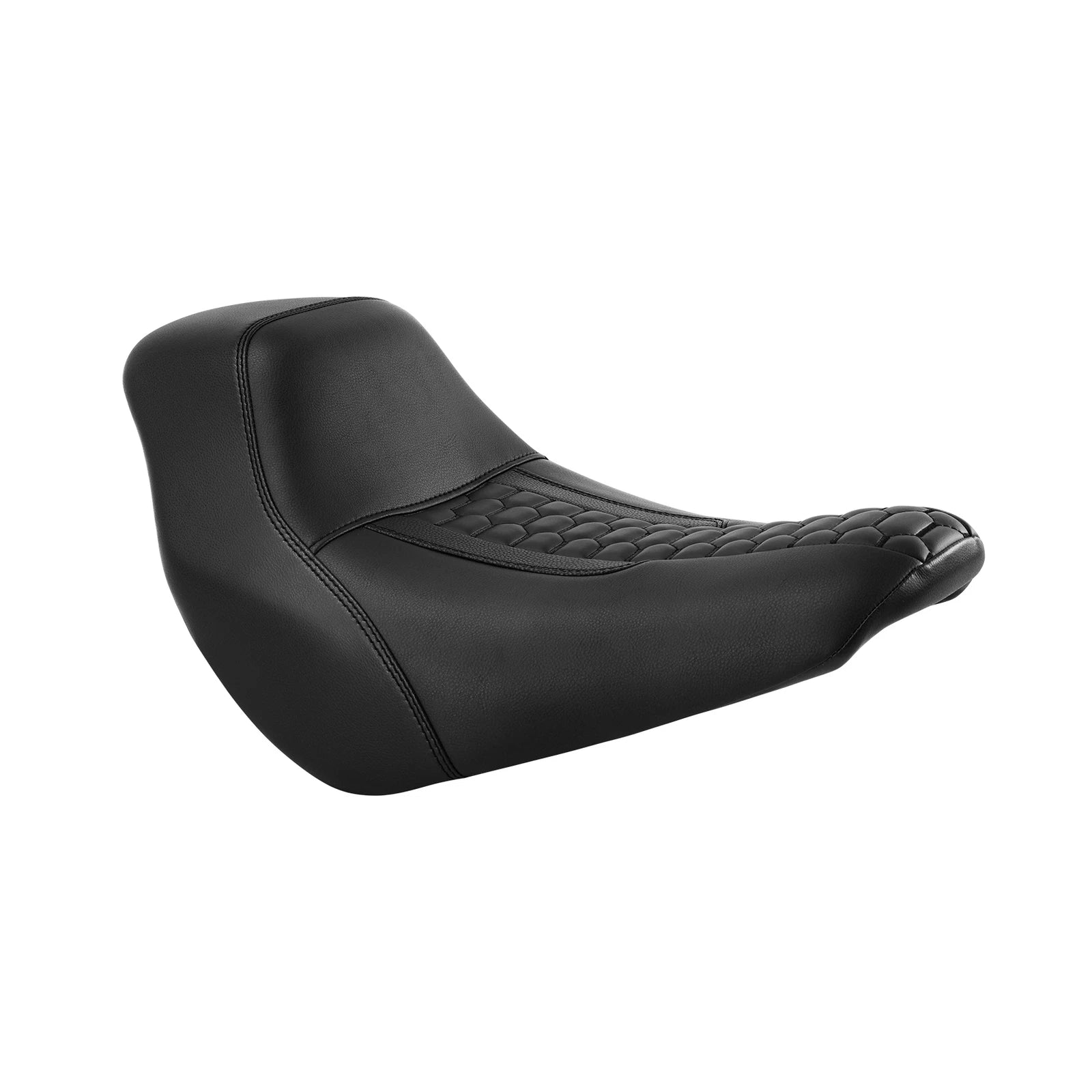 Black Driver Solo Seat for Harley Softail Low Rider FXLR FXLRS FXLRST (2018–2025)