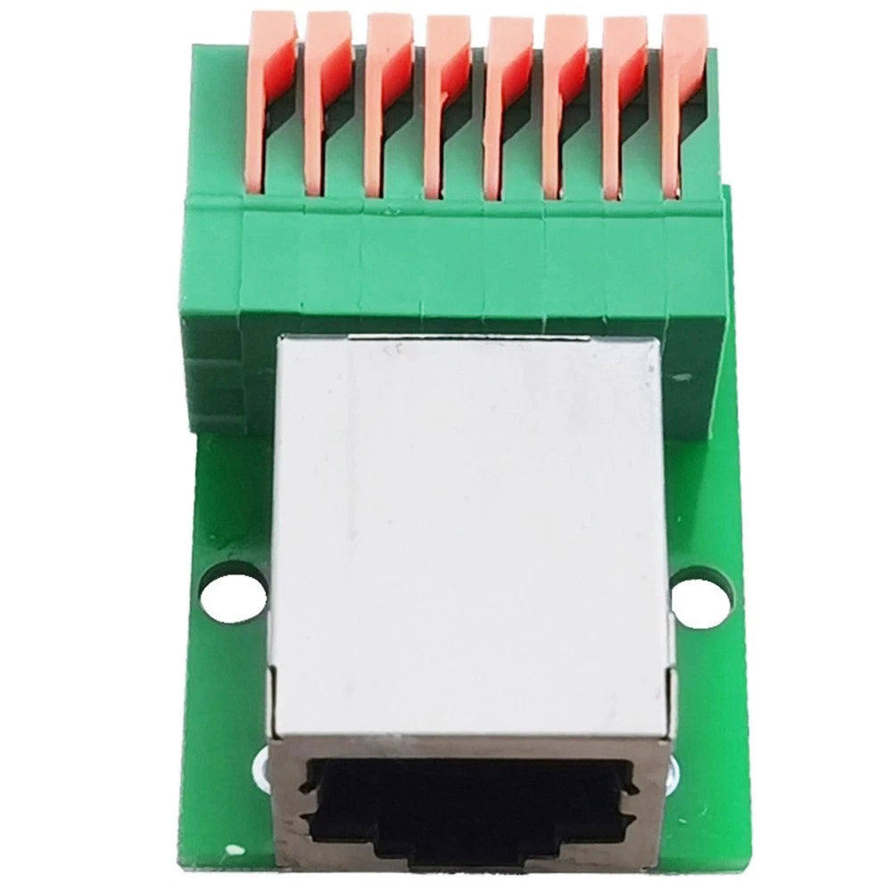 Set of 2 RJ45 Female Solderless Connectors 8 Pin for Fast Network Setup