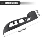 Left Seat Track Cover Switch Bezel for Buick Enclave (2009–2017) No.25941769