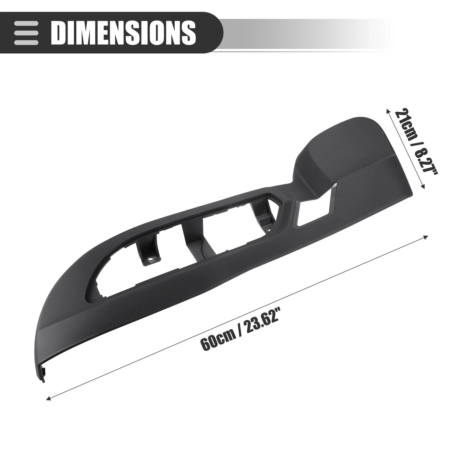 Left Seat Track Cover Switch Bezel for Buick Enclave (2009–2017) No.25941769