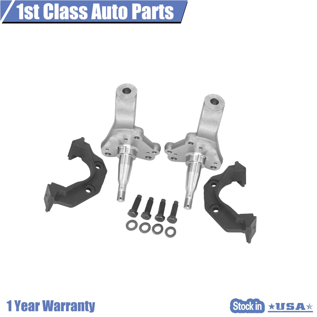 Spindle and Caliper Brackets for Mopar B E Body Chrysler Dodge Plymouth (1962–1974)