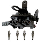Set of 4 Ignition Coils and Spark Plugs for Kia Spectra5 (2005–2009)