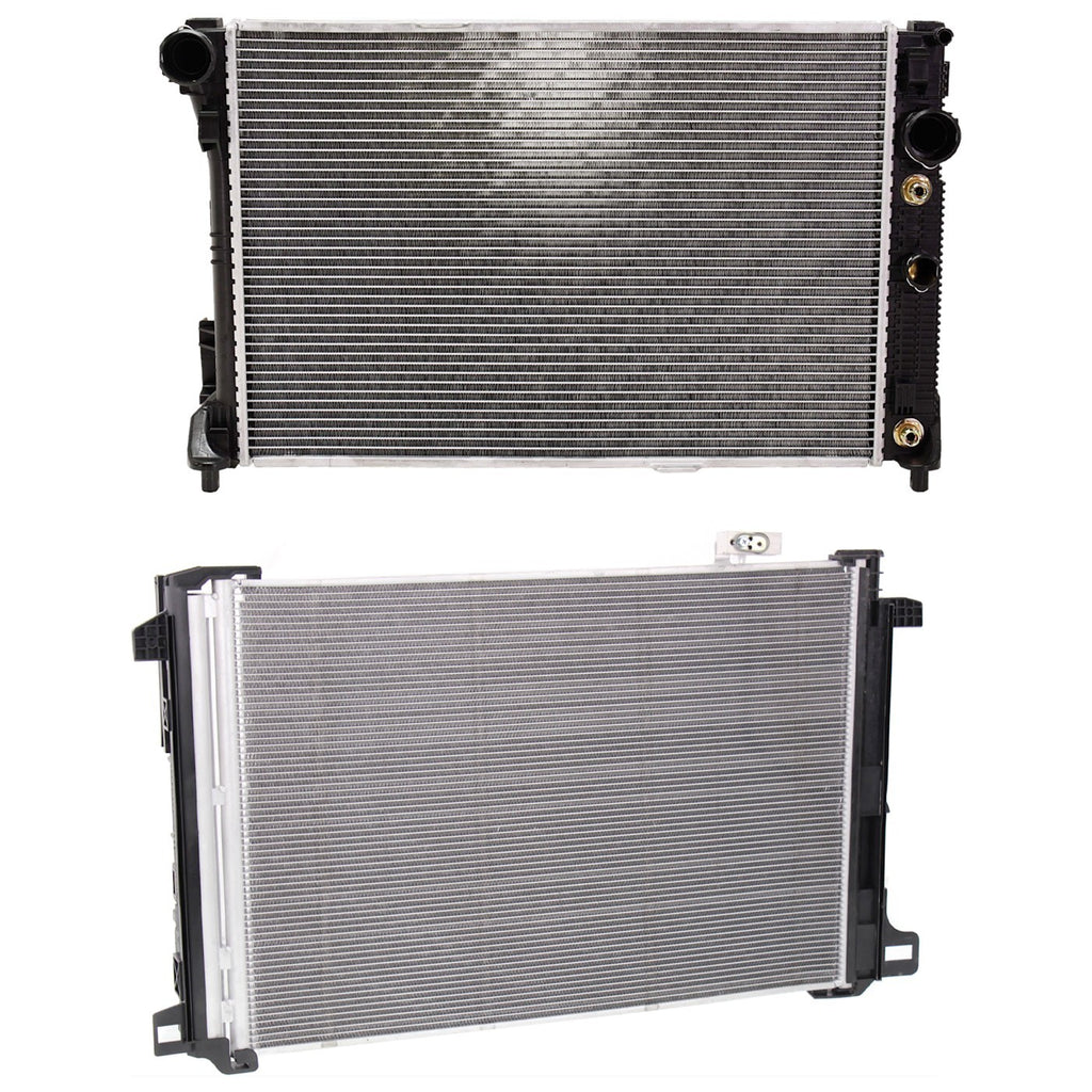Radiators for Mercedes C Class E Coupe Sedan (E550, GLK350, C350)