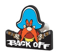 Looney Tunes Plug Cover Hider for Yosemite Sam Hitch Insert (Fits )