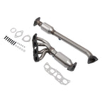 Front & Rear Catalytic Converter for Nissan Frontier (2005–2019) Stainless Steel