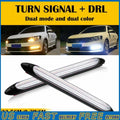 LED Headlight for US EV (2023) - White DRL, Flowing Amber Turn Signals