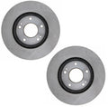 Set of 2 Front Disc Brake Rotors for Kia Forte5 (2015–2016)