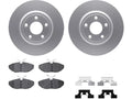 Rear Brake Pad and Rotor Kit for Jaguar Vanden Plas (2004) XD279XV