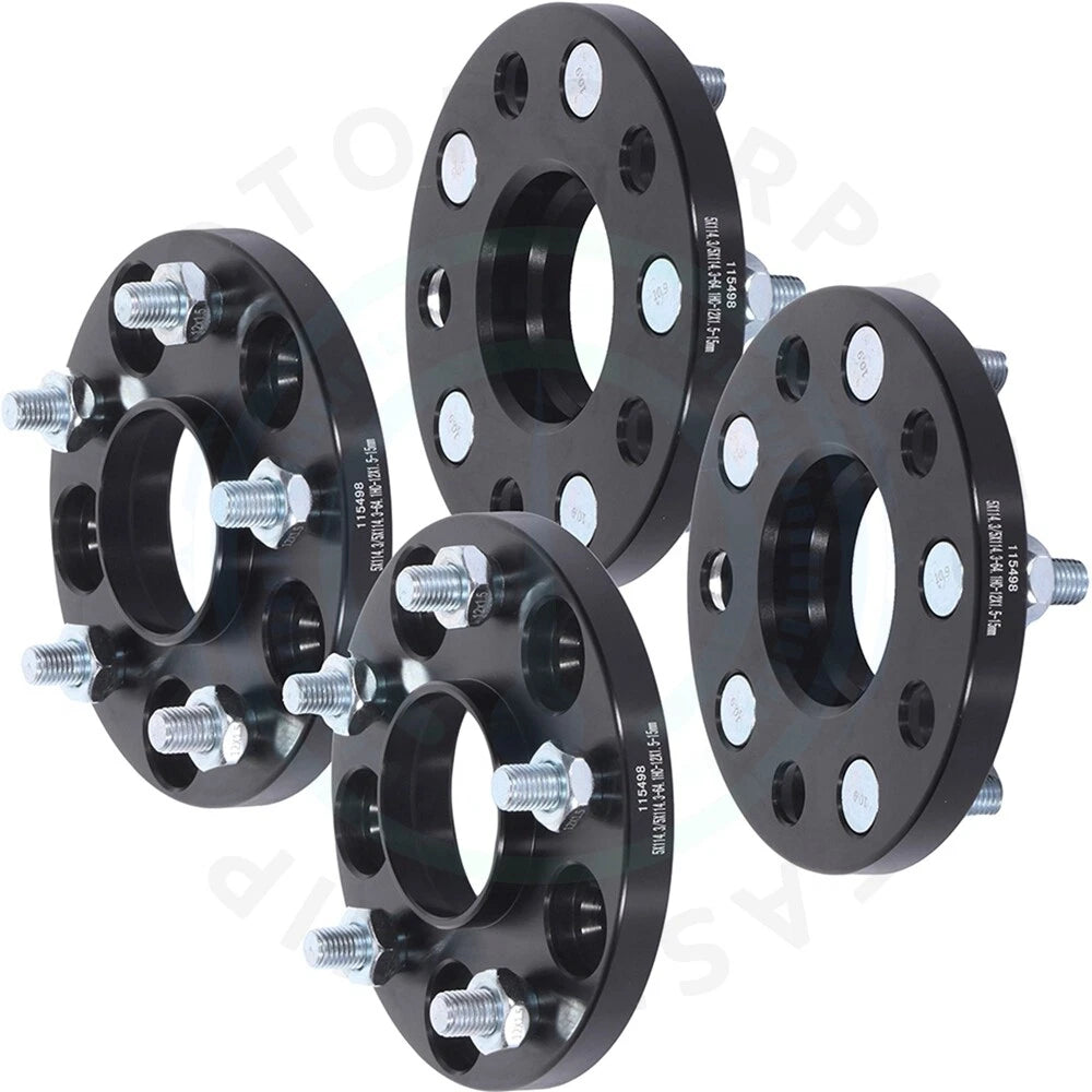 Set of 4 Wheel Spacers 15mm 5x4.5 for Honda Accord Acura