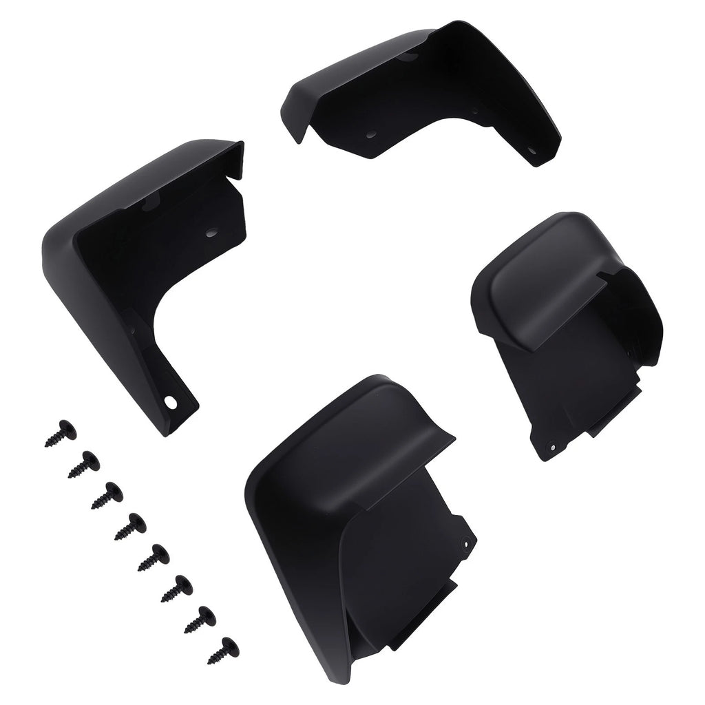 4X Mud Flaps Guards for Honda Accord Sedan (2003–2007) 08P08-SDA-100 Black