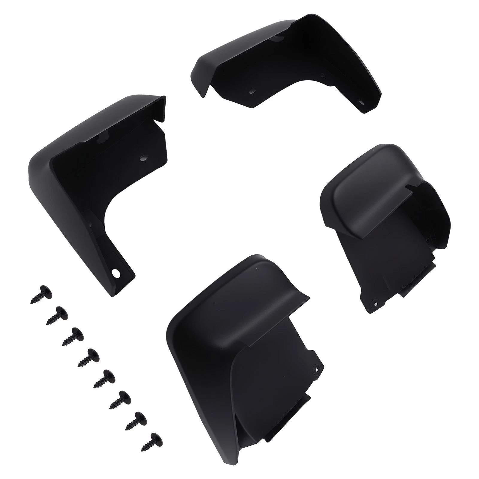 4X Mud Flaps Guards for Honda Accord Sedan (2003–2007) 08P08-SDA-100 Black
