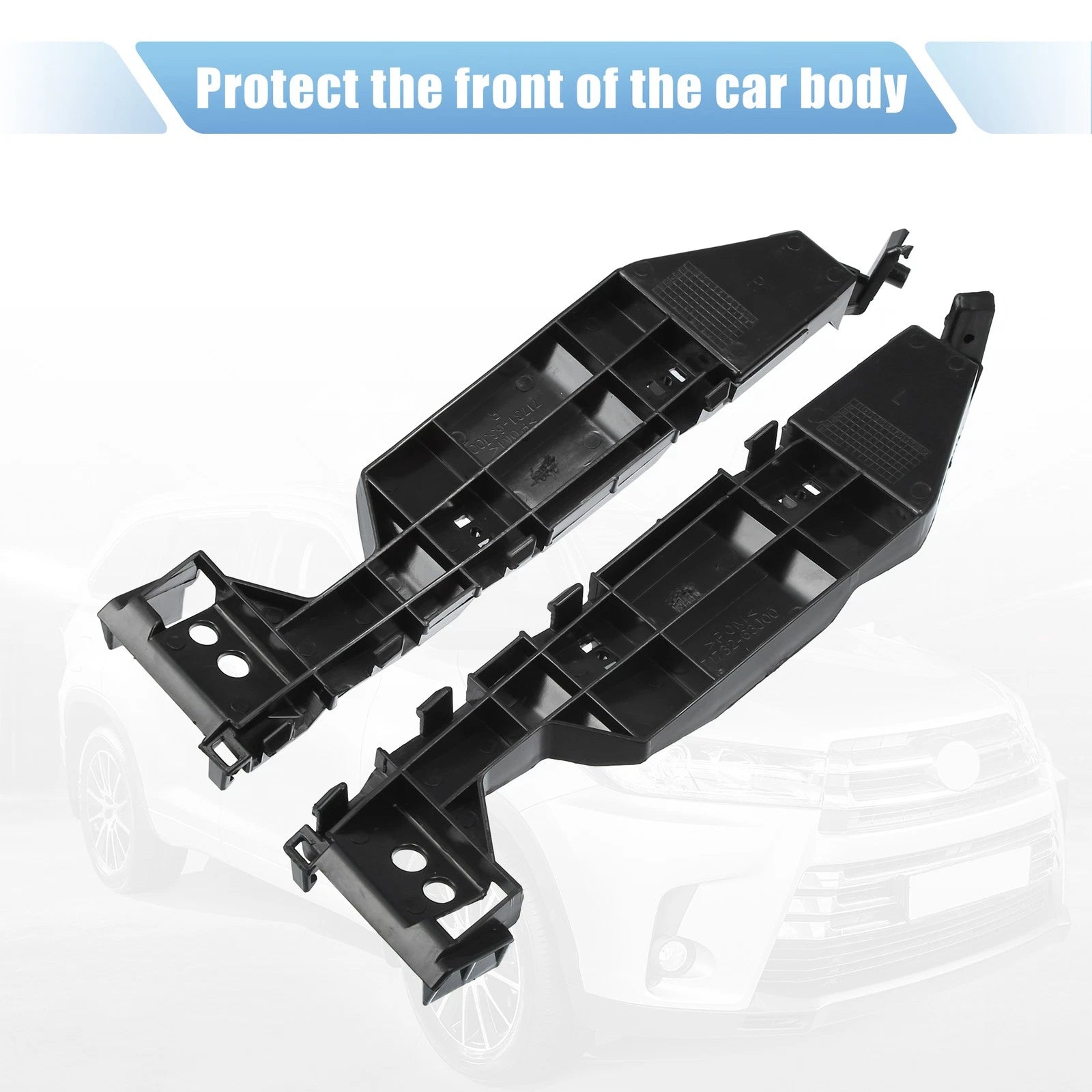 1 Pair Front Bumper Bracket No. 71732-63J00/71731-63J00 for Suzuki Swift (2005)