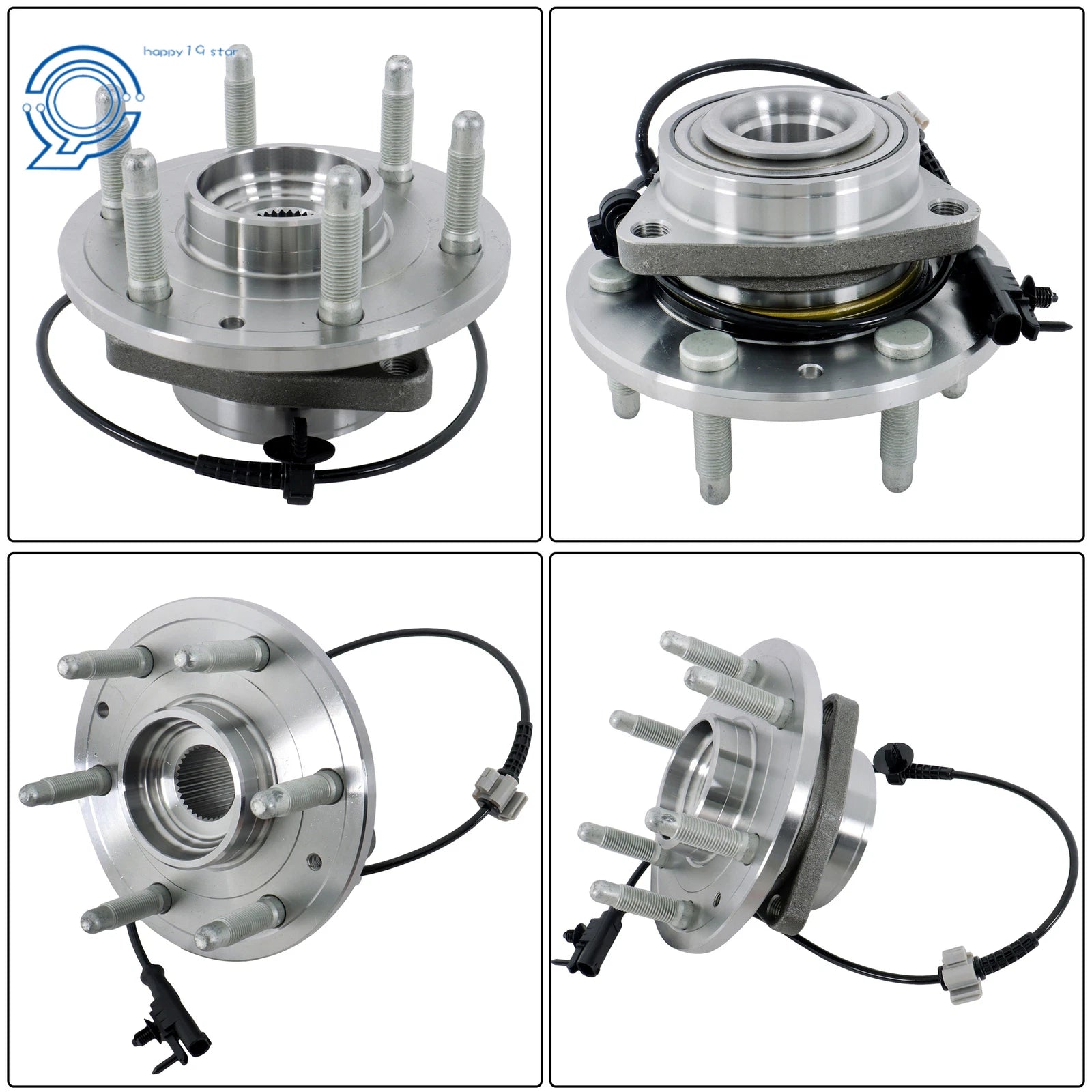 Front Wheel Bearing Hub Assembly for Chevy Avalanche Silverado 1500 (2007-2013)