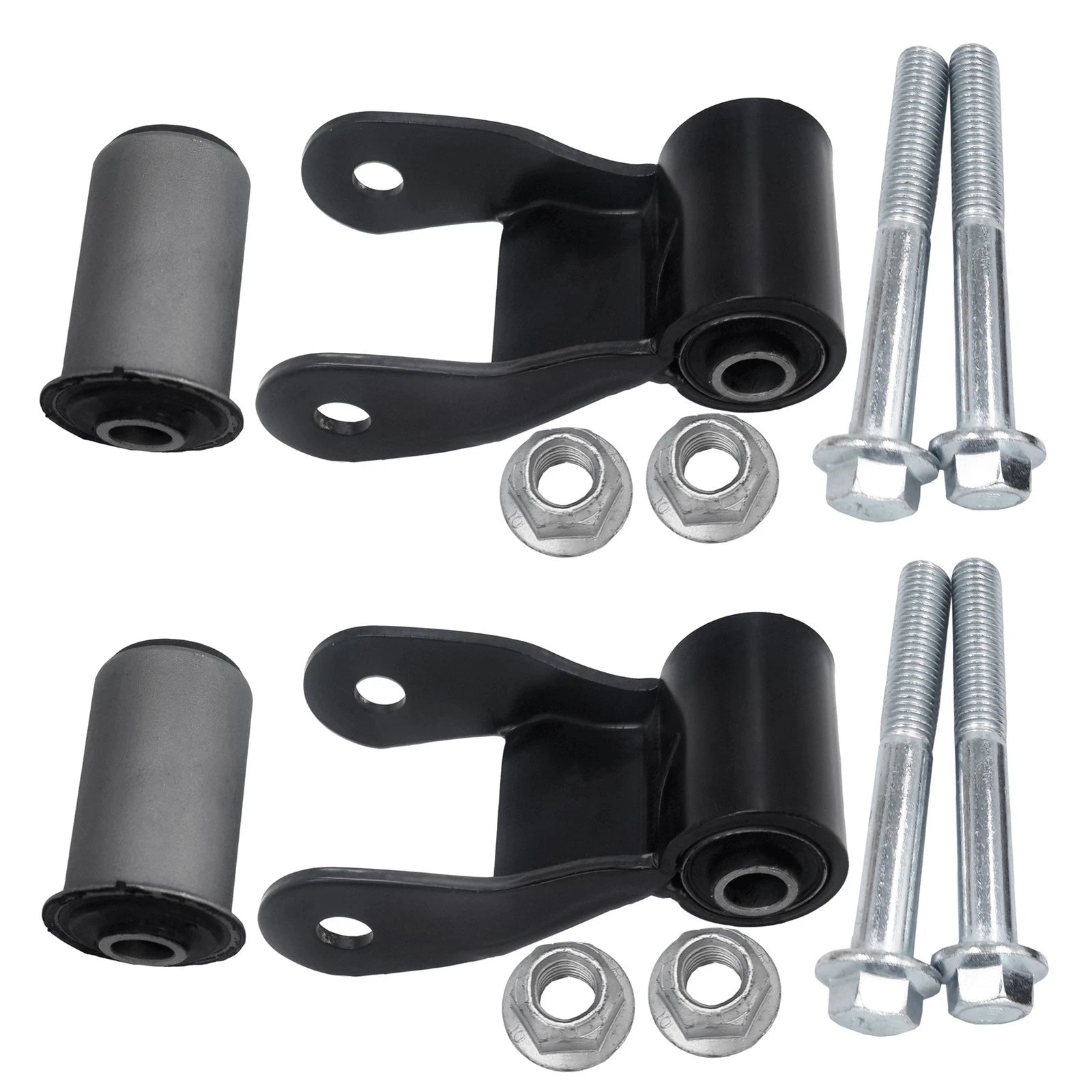 2X Leaf Spring Shackle Kit for Dodge Dakota, Mitsubishi Raider (1997–2011)