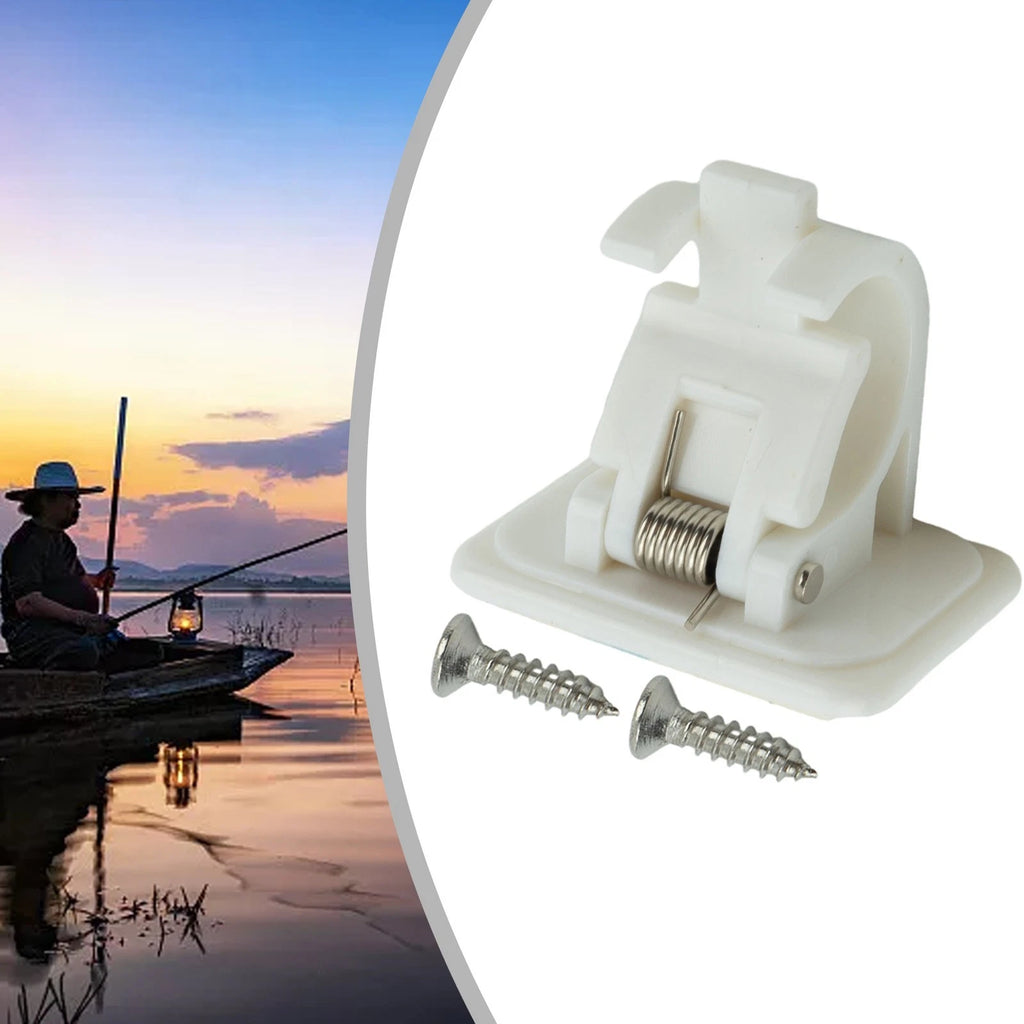 Fishing Rod Clips for Wall Mounting (Set of 4)