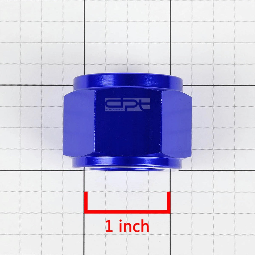 Fit Aluminum/Steel Hard Line 12-An 3/4" Tubing Sleeve Nut Flare Fitting