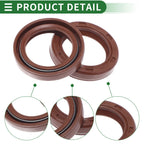 Set of 5 Oil Seal Rotary Shaft Seal FKM Rubber 20x28x5mm