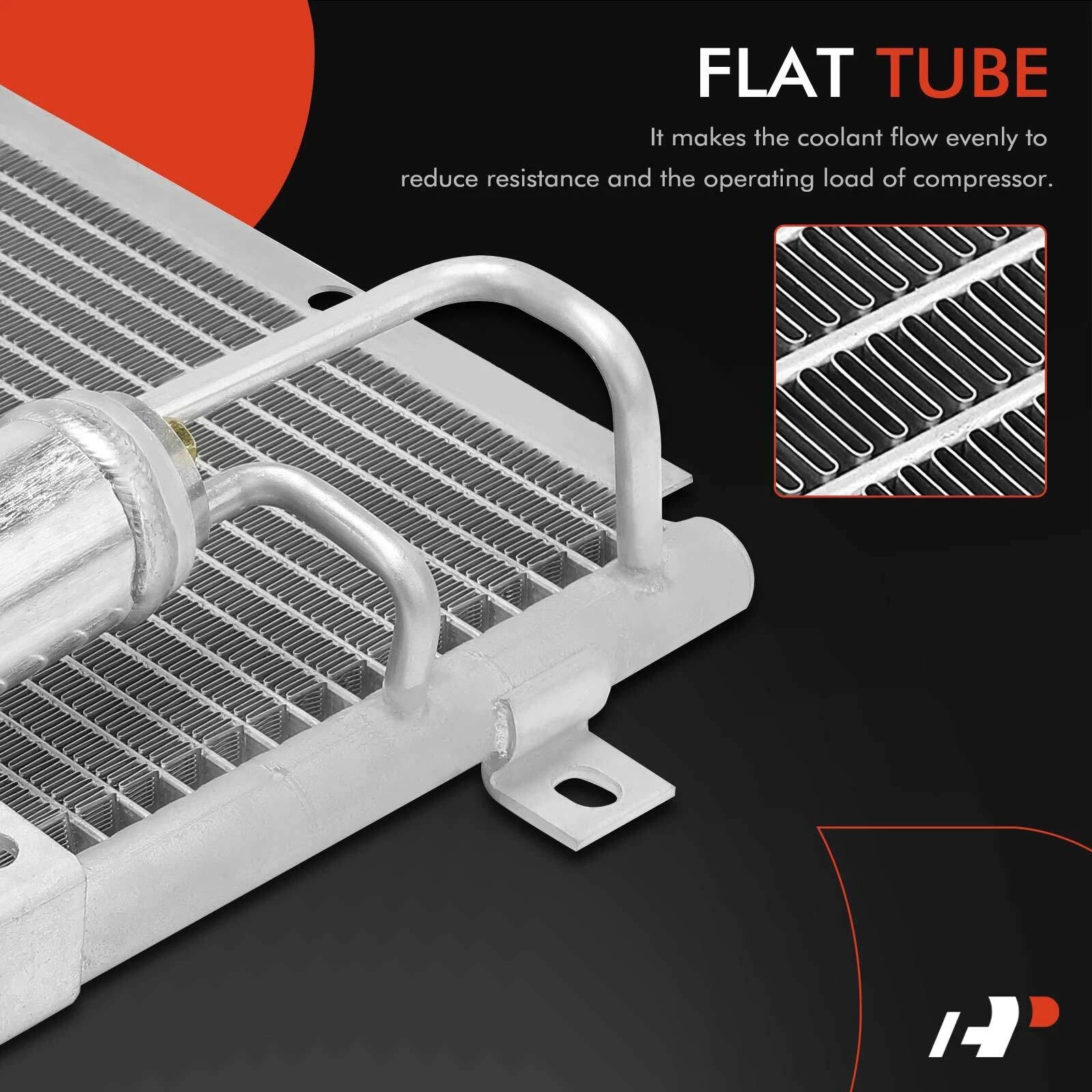 A/C Condenser with Detachable Drier for Kia Sorento (2003-2004)