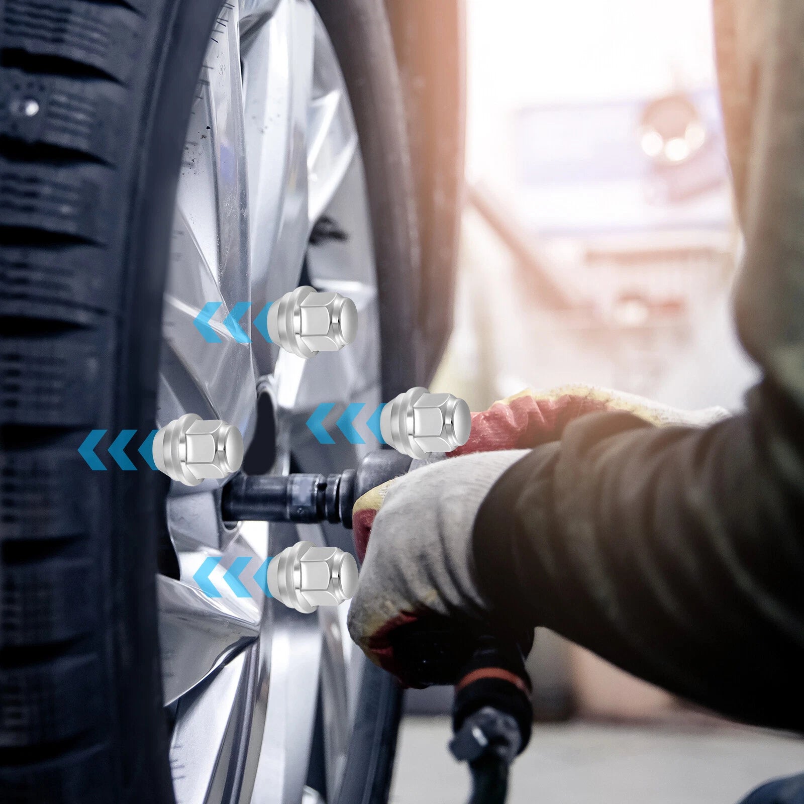 Lug Nuts for Ford Focus Fusion Escape EcoSport (2012-2020)