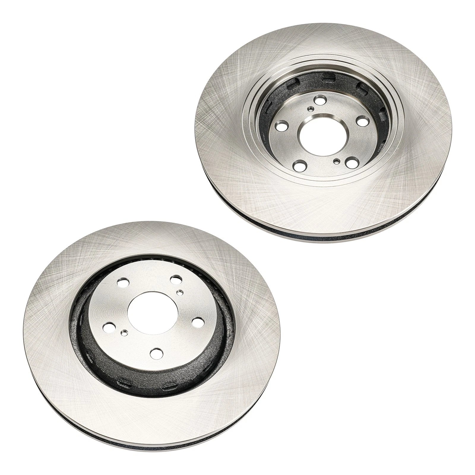 2PC Front Brake Disc Rotors for Toyota Venza (2009–2015)