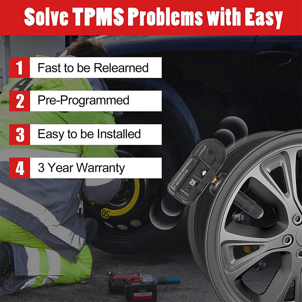 TPMS Tire Pressure Sensor for RAM 1500 2500 3500 (2014-2021)