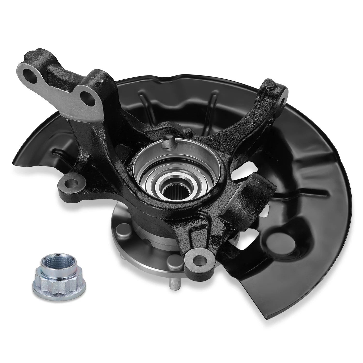 Front Passenger Right Loaded Wheel Bearing Hub Knuckle for Toyota Camry (2012–2017)