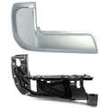 Rear Left Bumper End Cap + Outer Extension Insert Bracket for Toyota Tacoma (2016–2023)
