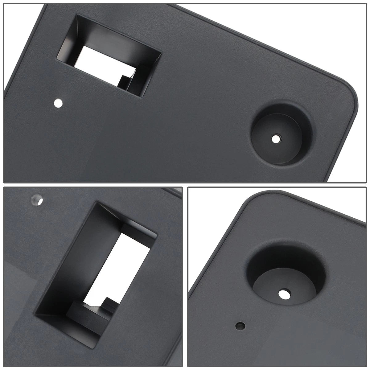 Front Bumper License Plate Mounting Bracket for GMC Acadia (2017–2019)