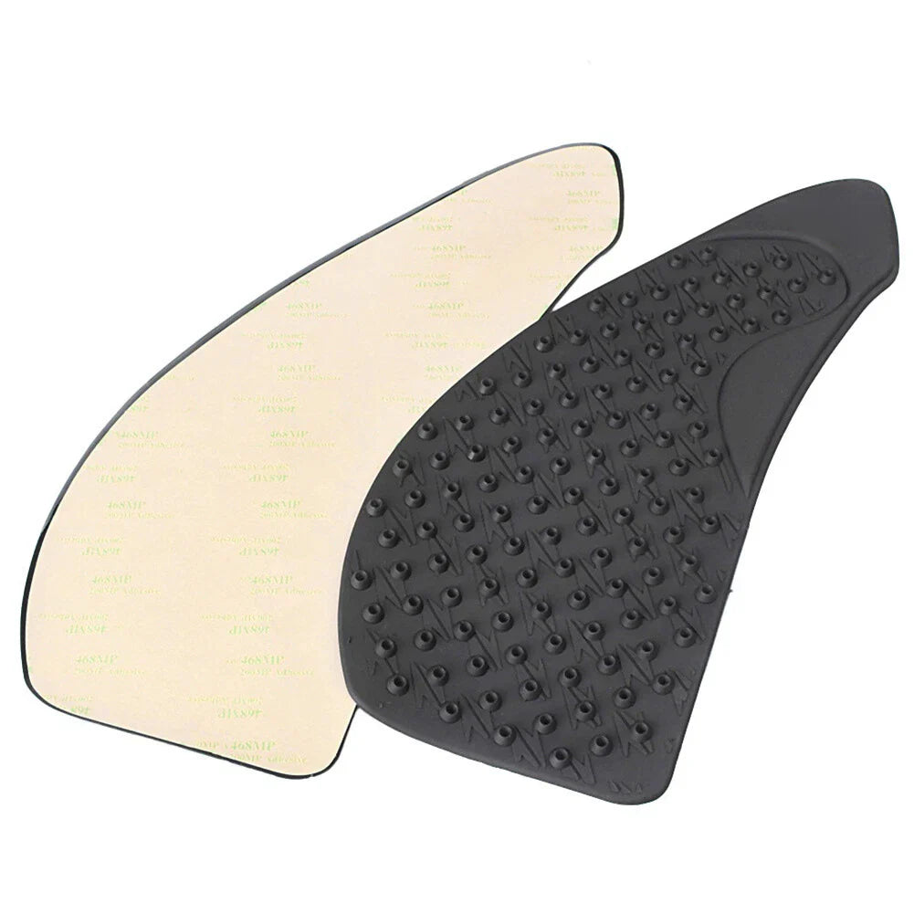Gas Tank Traction Side Pad Knee Grip Decal Black for Kawasaki Z1000 (2007-2009)