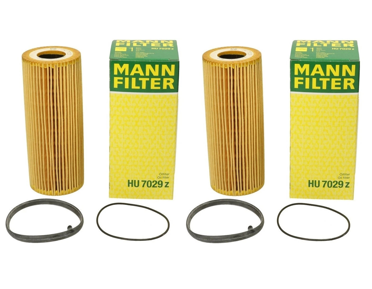 Set of 2 Engine Oil Filters for VW Touareg, Porsche Cayenne, Audi A4 (2004–2018)