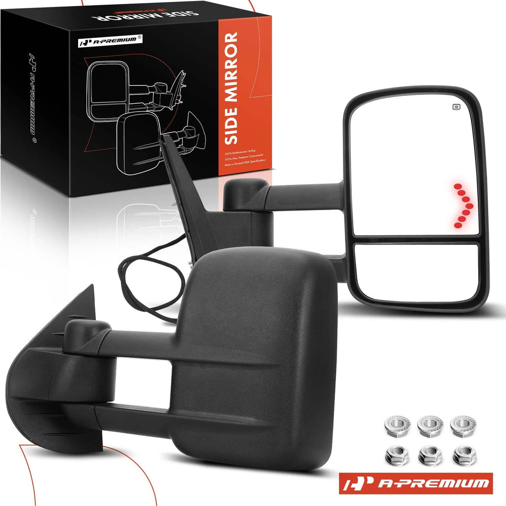 Power Towing Mirrors for Chevy Silverado 1500 (2007–2013)