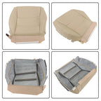 Leather Seat Cover Tan for Acura RDX (2007–2012) Driver Bottom Perforated