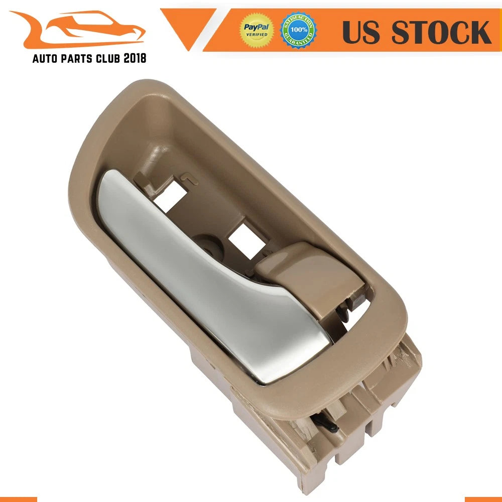 Set of 2 Beige Door Handle Bezels for Toyota Camry (2002–2006)