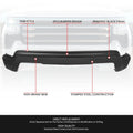 Front Bumper Face Bar for Chevrolet Silverado 1500 (2022–2025) Black