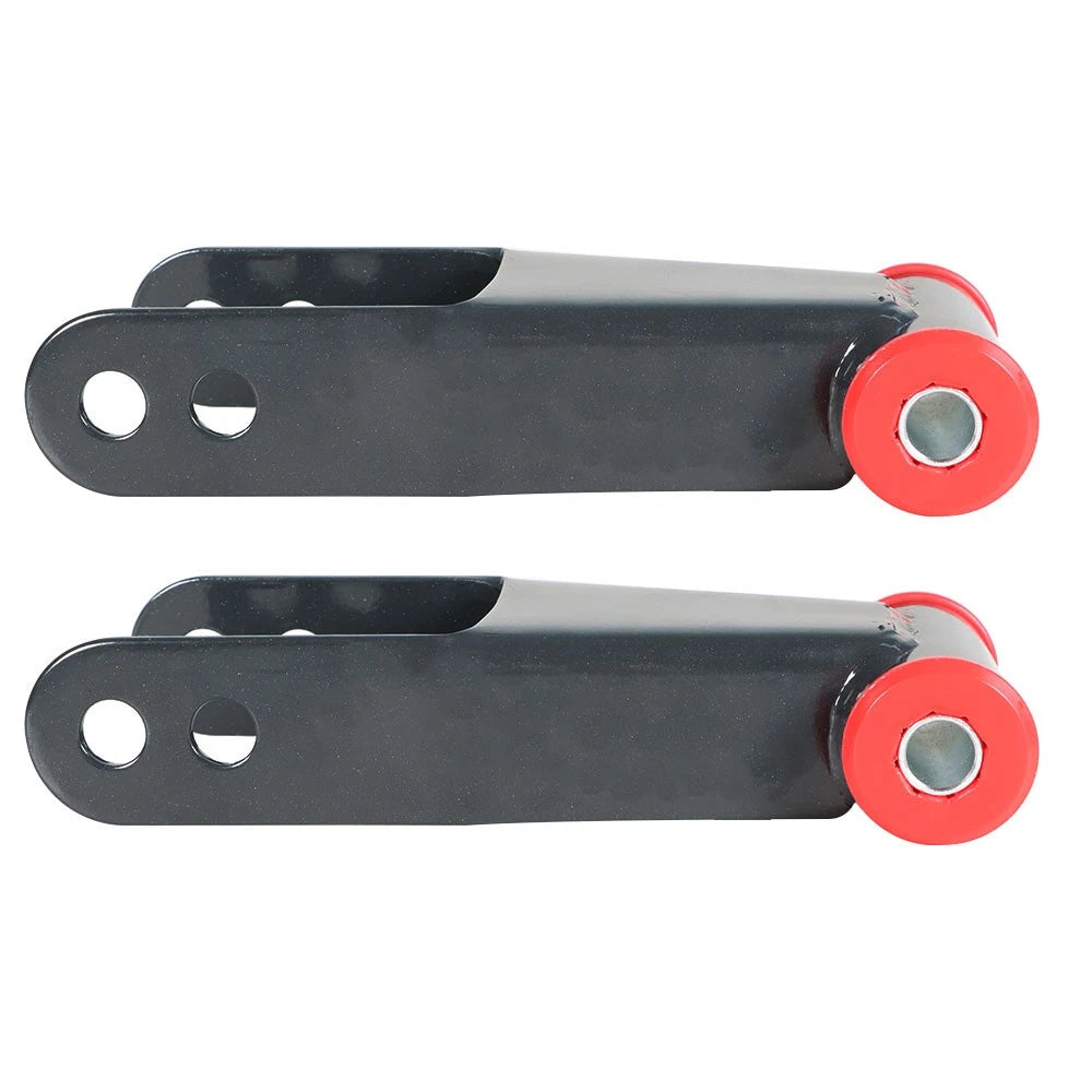 2" Rear Drop Shackles Kit for Chevrolet Silverado 1500 GMC Sierra 1500 (2019–2021)