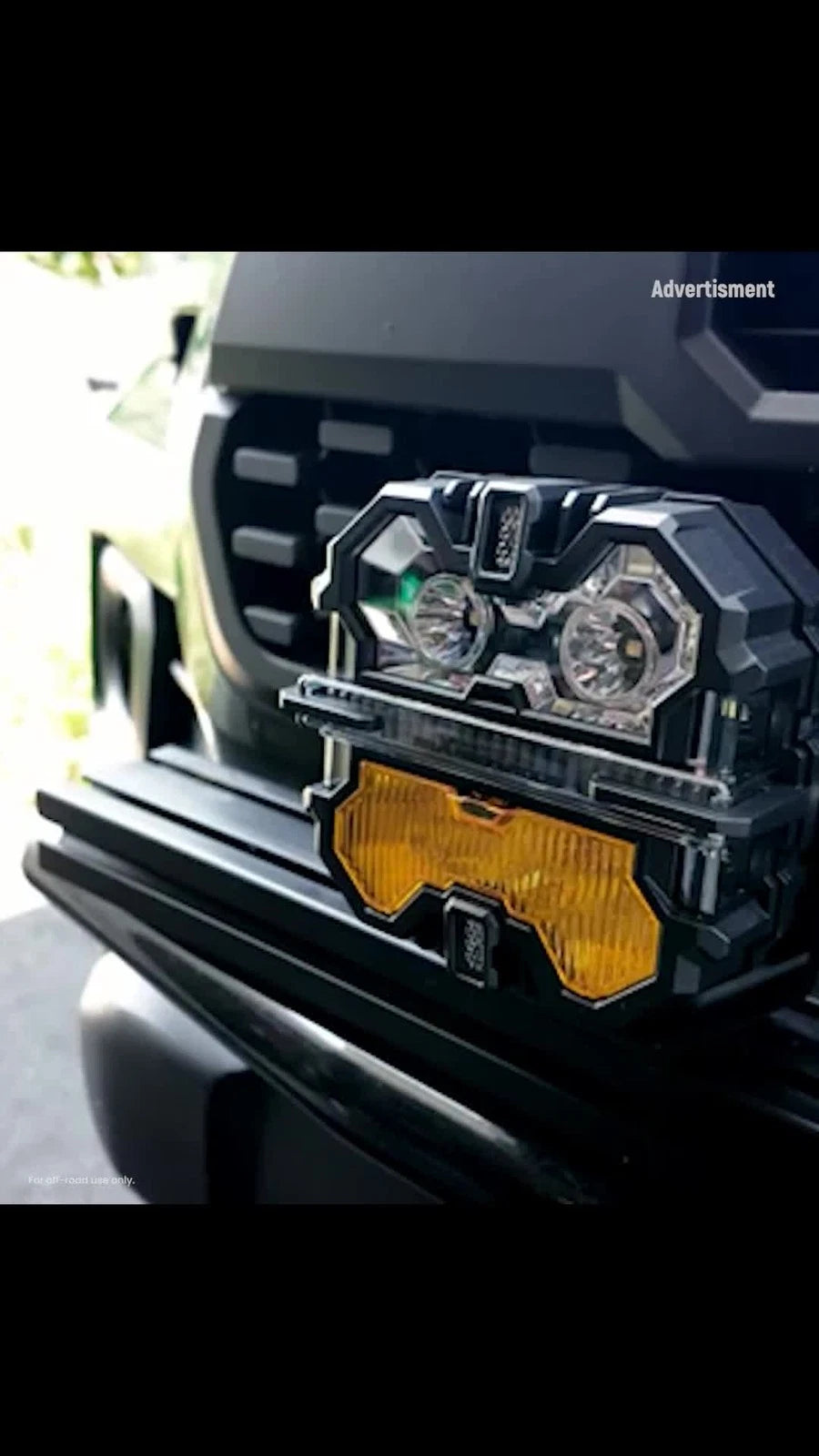 LED Light Covers for maXpeedingrods 5 Inch Square Driving Lights