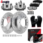 Rear Disc Brake Rotor Pads Caliper for Toyota FJ Cruiser (2007–2009)