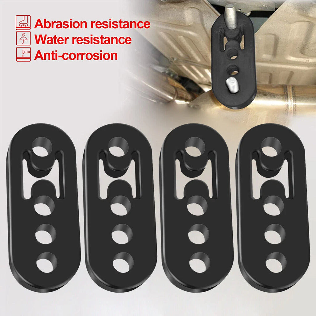 4x4 Performance Polyurethane Rubber Exhaust Hangers Adjustable for Muffler (-)