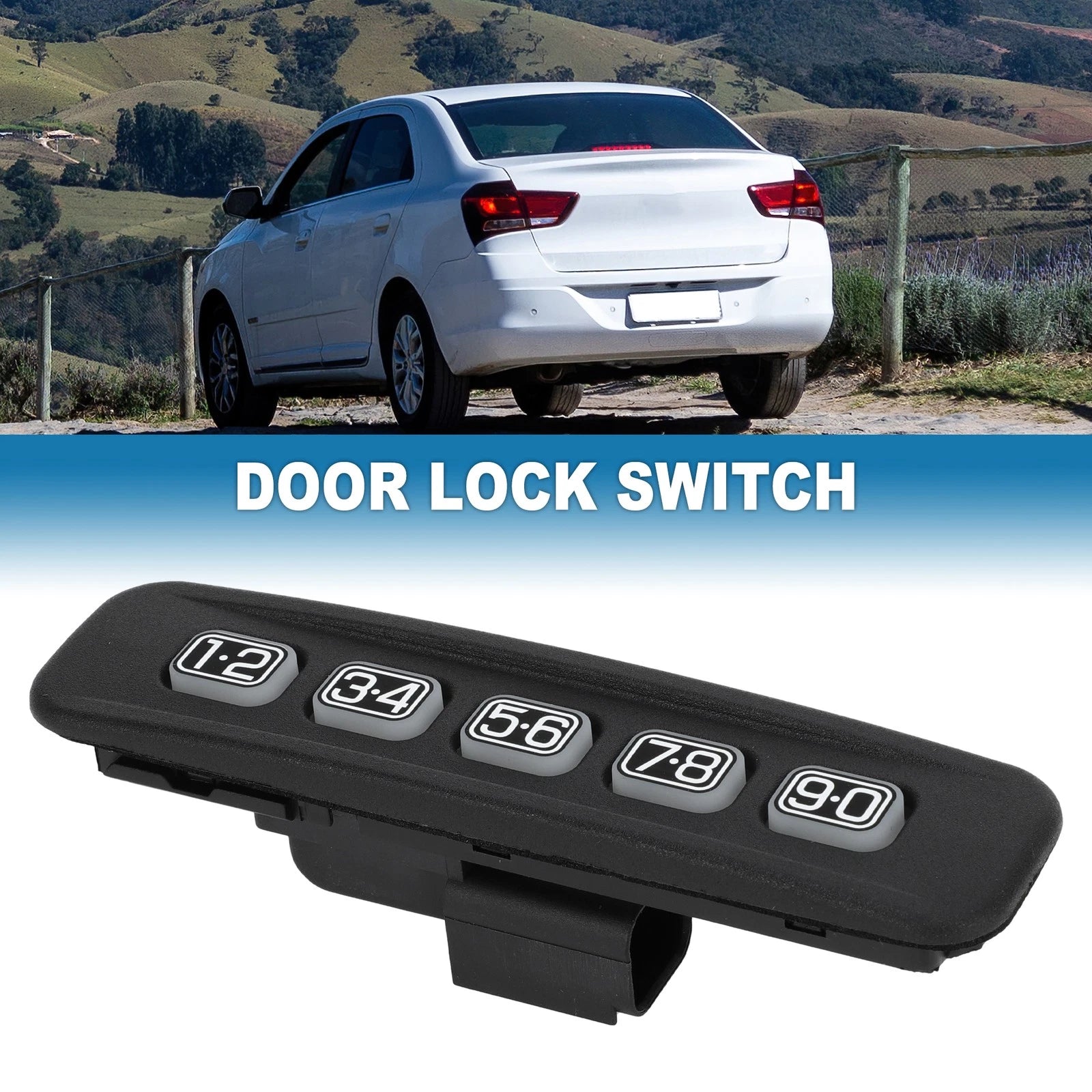 Car Door Lock Switch No.8L8Z14A626AA for Ford Crown Victoria (2001–2011) Black
